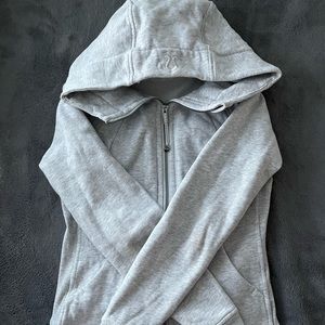 Lululemon full zip hooded scuba